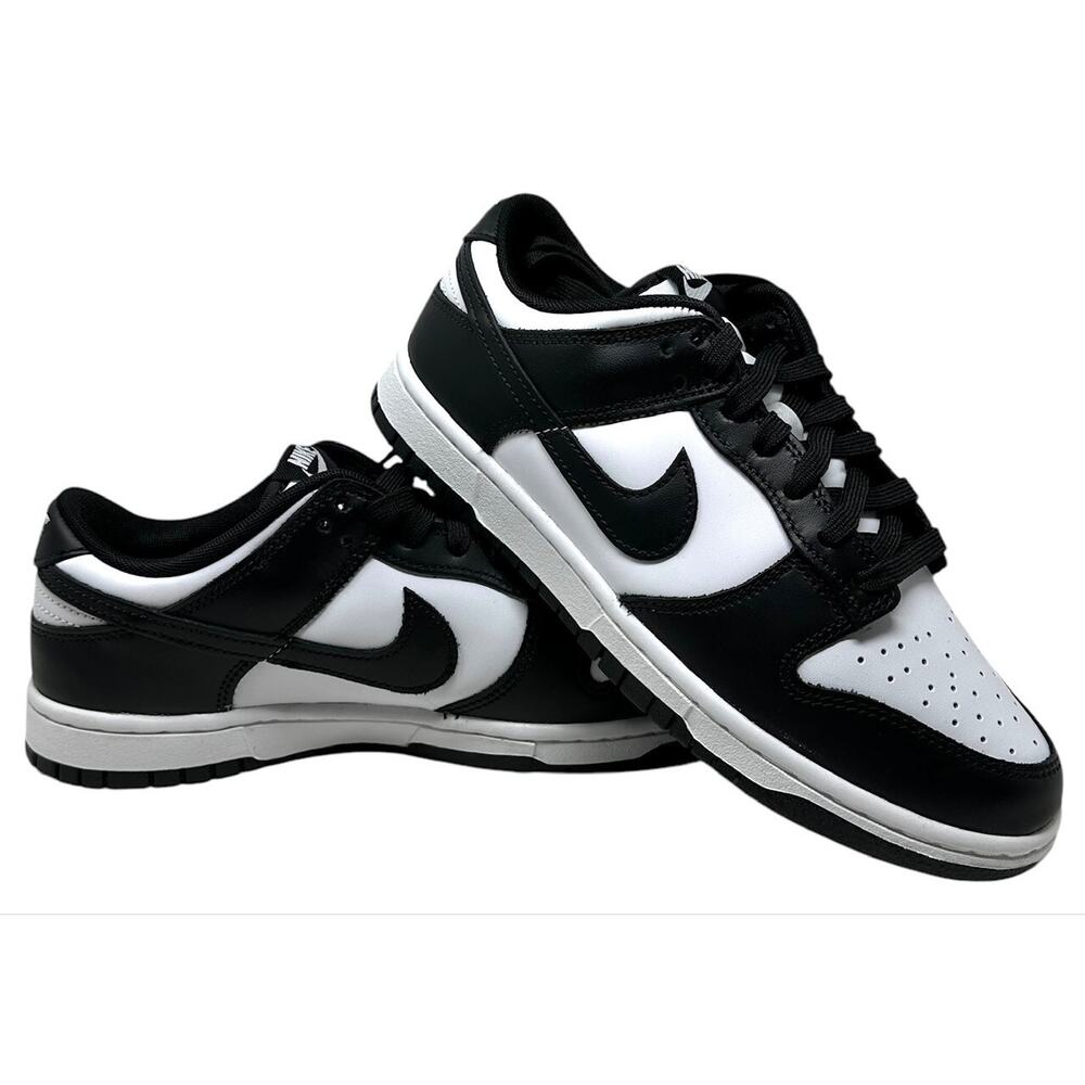 Nike Men's Dunk Low Retro Panda Shoes Sneakers Black White DD1391-100 - Picture 3 of 15